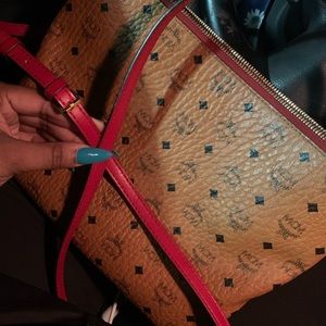 MCM Crossbody Clutch